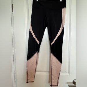 All Yoga Limited Edition - Light pink & black, lace mesh